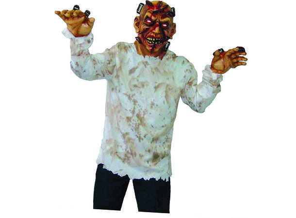 Kostyme - Zombie - Barberbladmann 1 Kostyme - Onesize