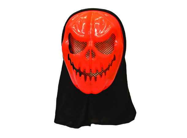 Maske med Hette - Gresskar 1 Maske