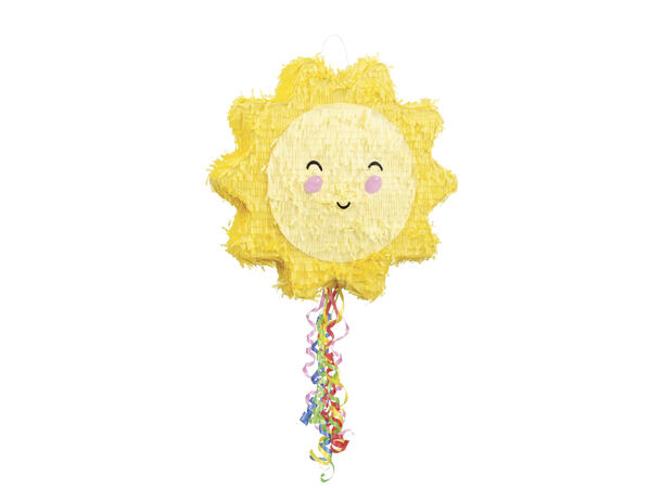 Pinata - Smilende sol 1 Standard Pinata flat