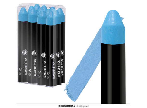 Sminkestift - Lyseblå 1 Stk - 15g 