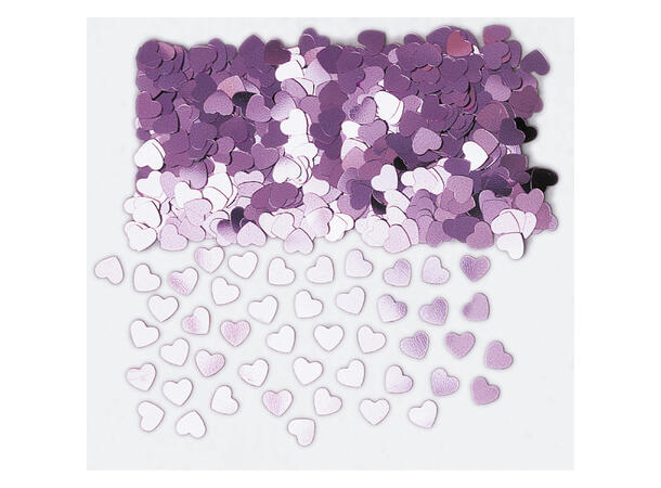 Sparkle Hearts Pink 1 Pose foliekonfetti - 14g
