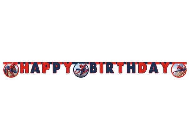 Spider-Man Crime Fighter 1 FSC - "Happy Birthday" - Leddbanner