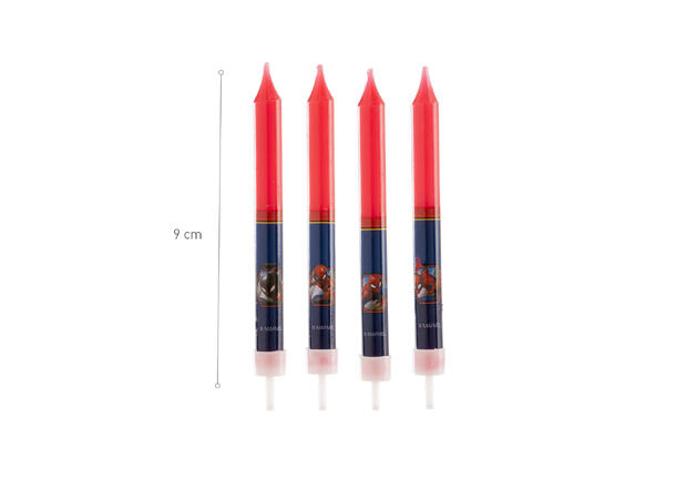 Spiderman - kakelys 8 kakelys på pinne - 9cm 