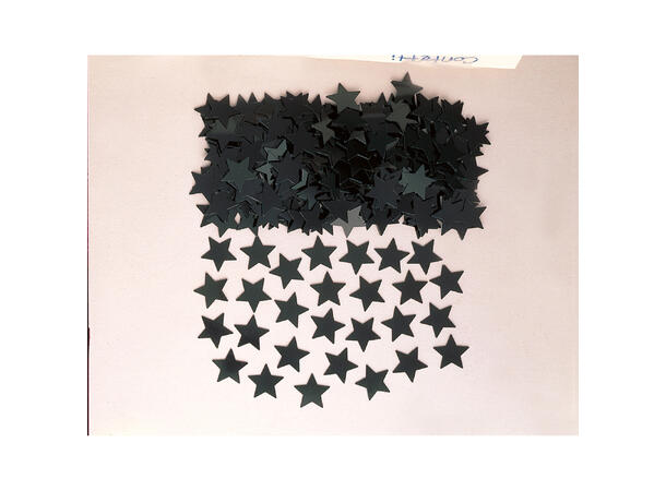 Stardust Black 1 Pose foliekonfetti - 14g
