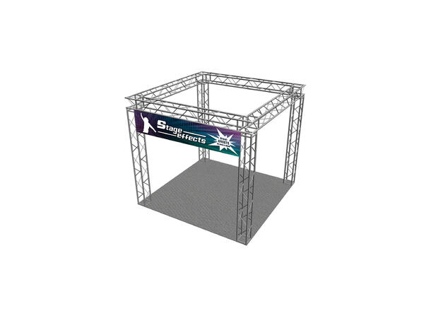 Truss med skruer - Aluminium Mål: 20x20x120cm 