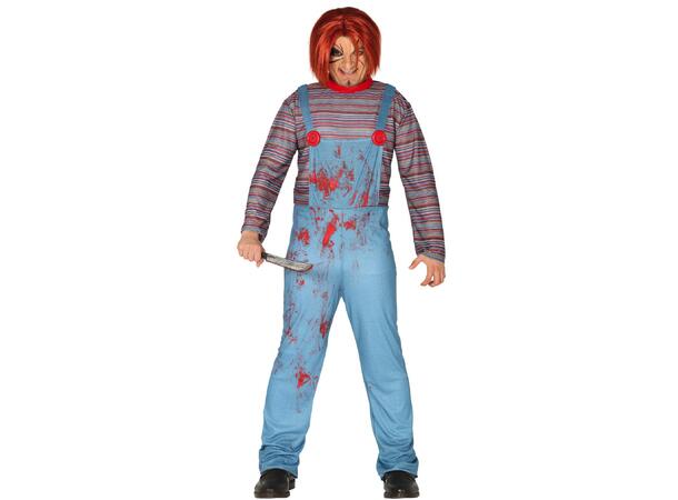 Voksen Killer Dukke 1 Kostyme herre - str 48-50 