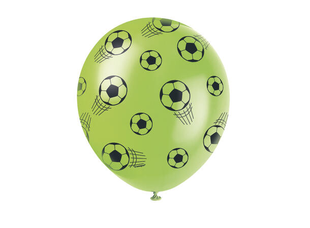 3D Fotball 5 Gummiballonger - 30cm (12")
