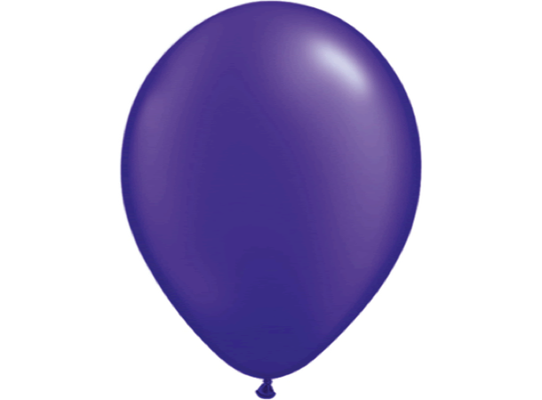 5R Pearl Quartz Purple PT 100 gummiballonger - 13cm (5")