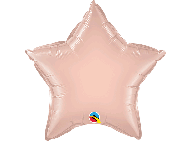 9ST Rose Gold (Bulk) 1 Folieballong - 23cm (9")