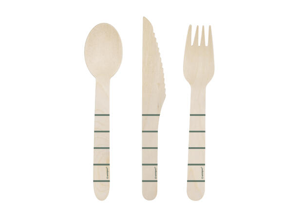 Botanical Stripe Trebestikk til 4 pers