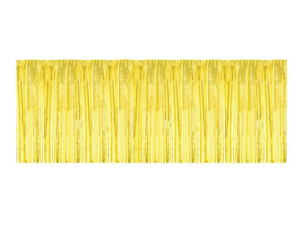Frynsegardin - Gull 1 Folie frynsegardin - 100x300cm