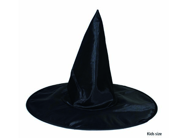 Heksehatt - Sort 1 Hatt - Barn - 35cm
