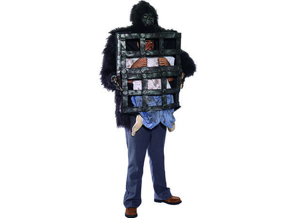 Kostyme - Skrekkgorilla 1 Kostyme - Onesize