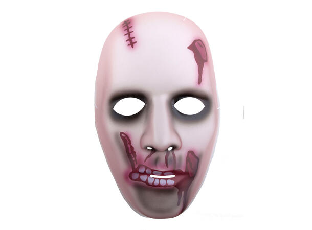 Maske - Zombie - Assortert 1 Maske