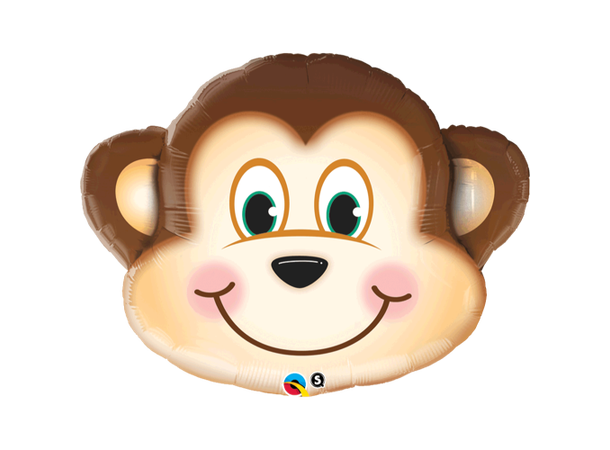 Mischievous Monkey 1 Stor folieballong - 89cm (35")