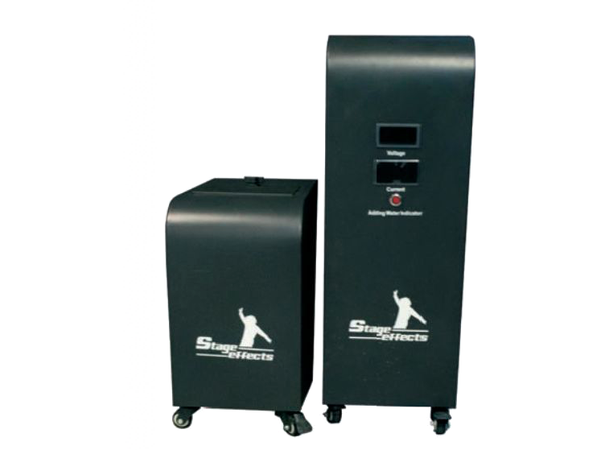 Røykmaskin vannbasert for "røykgardin" 3000W - Leveres i tre stk flightcase 