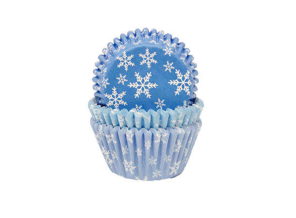 Snøkrystall Cupcakeformer 75 Cupcakeformer - 3,2x4,8cm