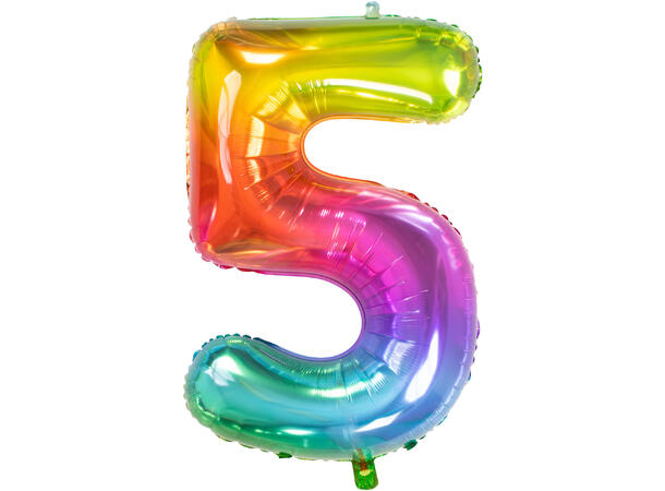 Tallballong - Yummy Gummy - 5 1 Folieballong - 86cm (34")
