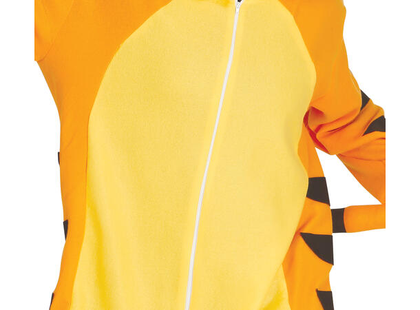 Tigerkostyme - Kigurumimi - Onepiece 1 Damekostyme - Str 42-44 (L) 