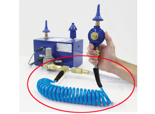 10ft Ext. Hose for Duplicator og DSSS Denne trenger ekstra munnstykker.