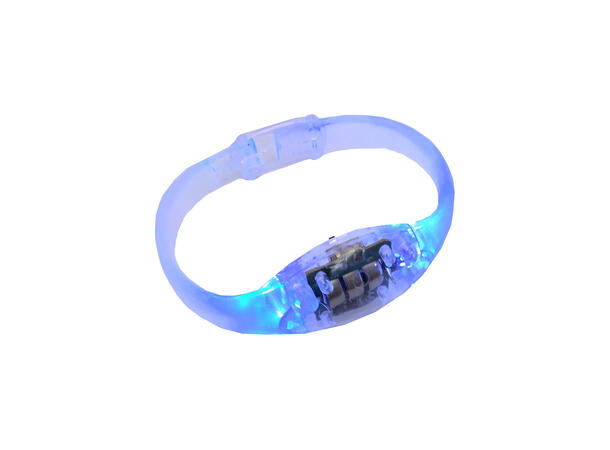 Armbånd med RGB LED-lys Inkl batterier