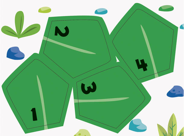 Blue & Green Dinosaur 1 Partygame dinosaur