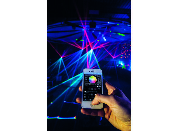 Bluetooth mottaker for DMX kontroller Mål: 8x5x3 cm