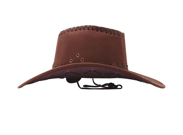 Cowboyhatt - Skinnimitasjon - Brun 1 Hatt 