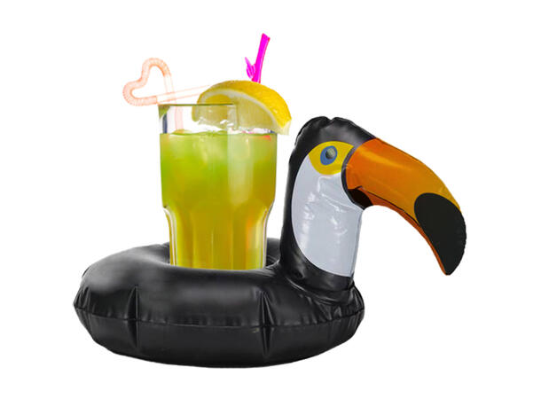 Flytende Drikkeholder - Toucan 1 Oppblåsbar drikkeholder