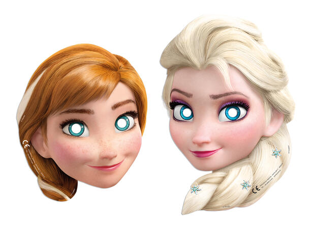 Frozen 2 Wind Spirit 6 Papirmasker