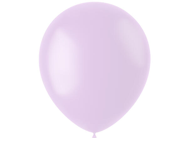 Gummiballonger - Powder Lilac Matt 100 Gummiballonger - 33cm (13")