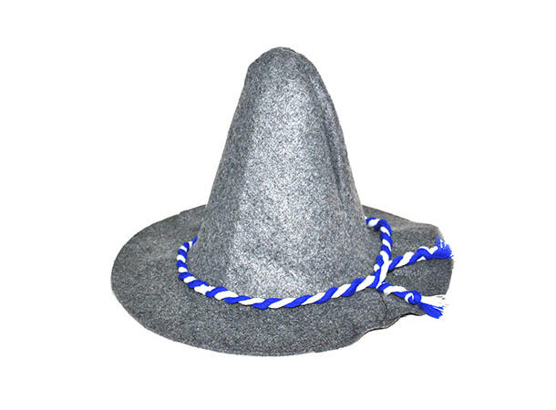 Hatt, Filt - Oktoberfest - Blå/Hvit Snor 1 Hatt