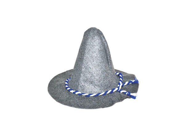Hatt, Filt - Oktoberfest - Blå/Hvit Snor 1 Hatt