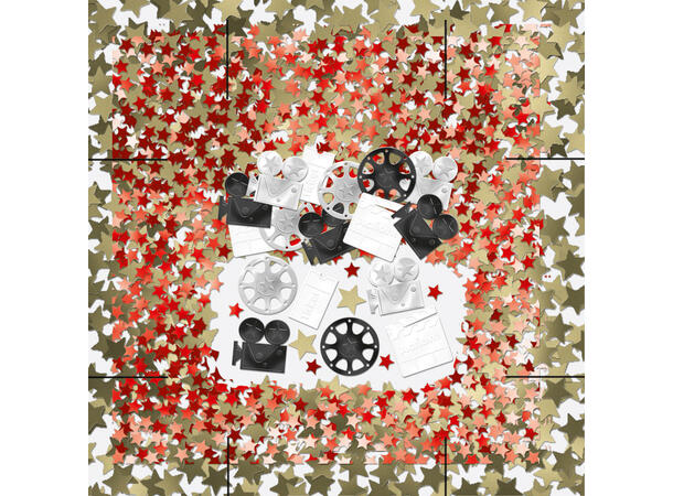 Hollywood 1 Pose foliekonfetti - 14g