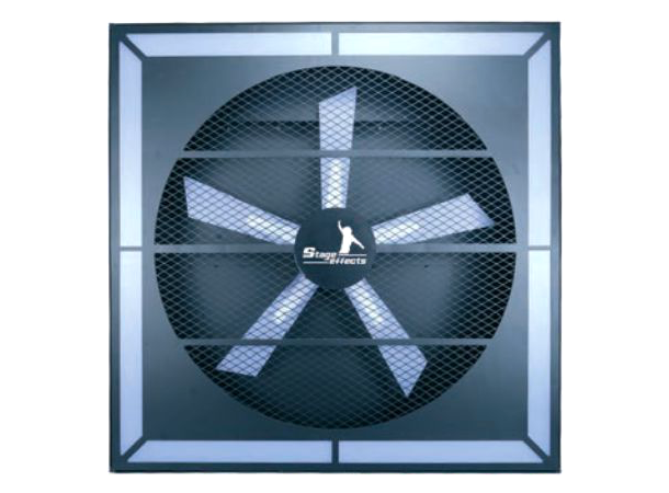 LED Ventilator 100cm Mål: 100x100x18cm - 45kg - 120W