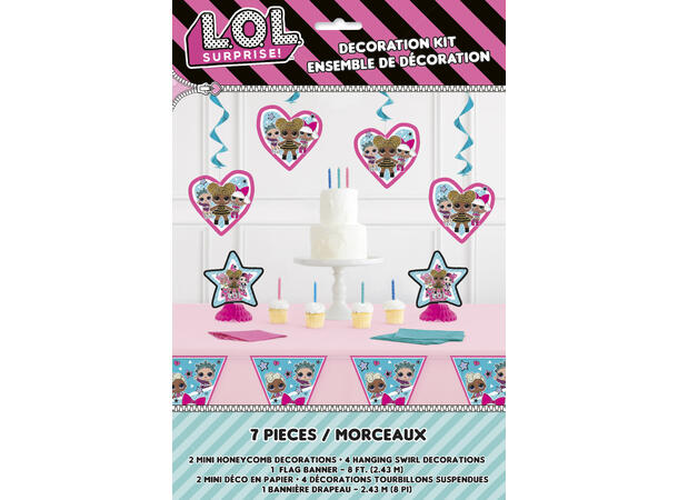 LOL Surprise 7 Dekorasjoner i sett