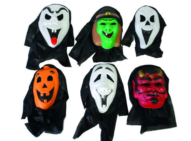Maske og Hette - Skum - Assortert 1 Maske