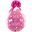 Mr & Mrs a-round Stuffing 25 gummiballonger - 46cm (18")
