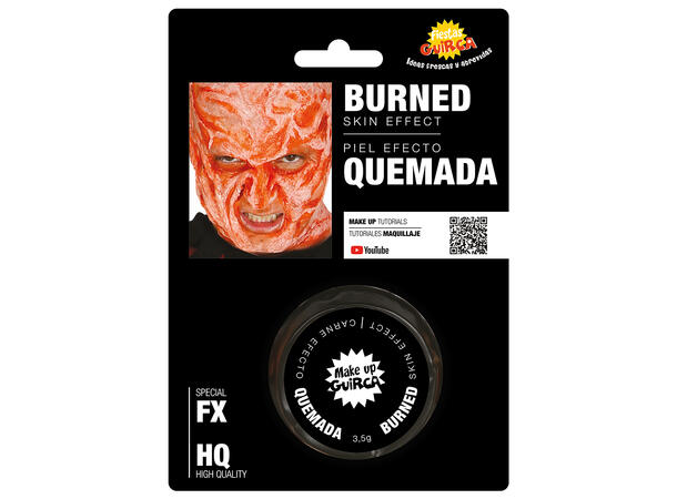 Sminke - Brent Hud 1 Beholder - 3,5g 