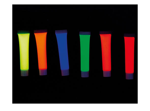 Sminke - Vannbasert - Neon Gul 1 Tube - 10ml 