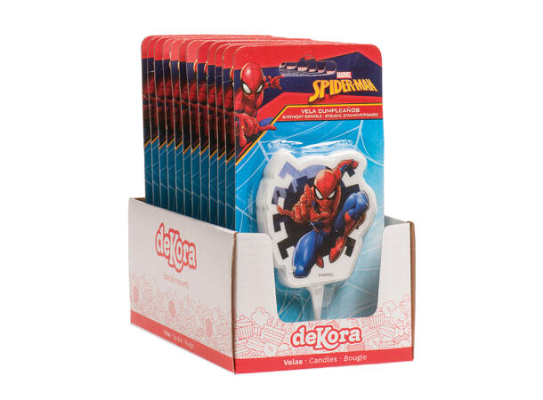 Spiderman 2D - kakelys 1 Kakelys på pinne - 7cm
