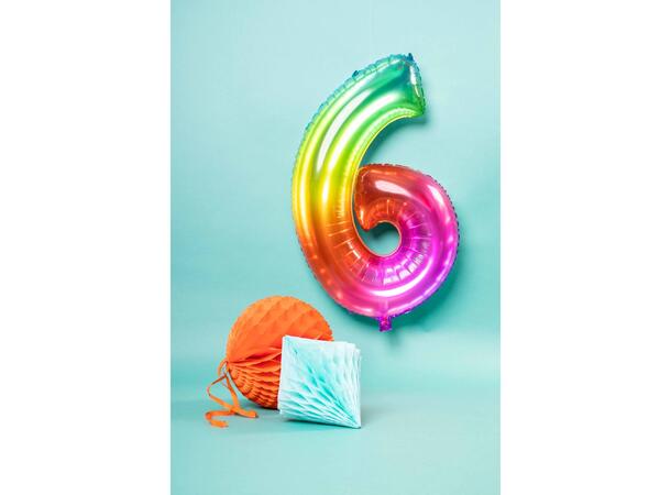Tallballong - Yummy Gummy - 6 1 Folieballong - 86cm (34")