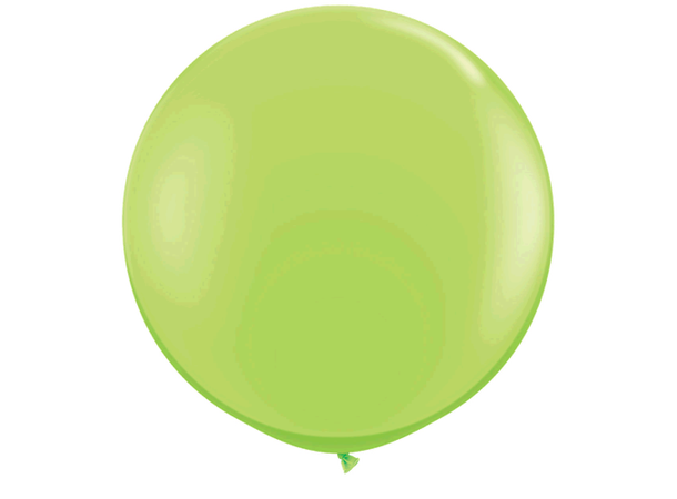 3ft Lime Green FT 2 gummiballonger - 91cm (3ft)