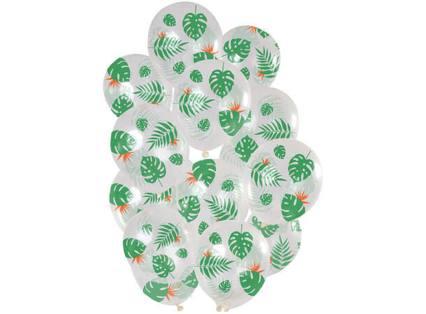 Amazonia - ballongbukett 15 Gummiballonger - 12" (30cm)