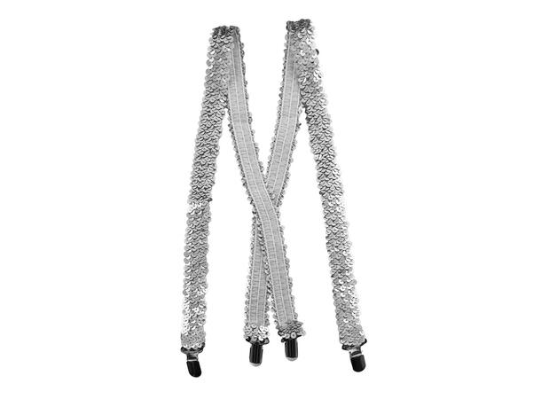 Bukseseler - Paljetter - Sølv 1 Par 