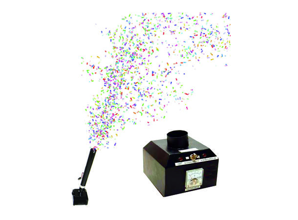 Confetti launcher single shot Mål: 15x10x46cm - 2,5kg