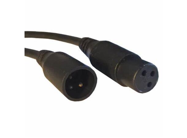 DMX-kabel hann/hun Lengde: 3m