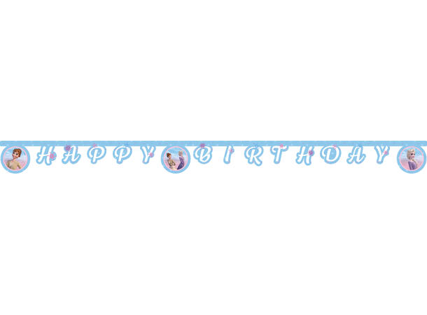 Frozen 2 Wind Spirit 1 FSC - "Happy Birthday" - Leddbanner