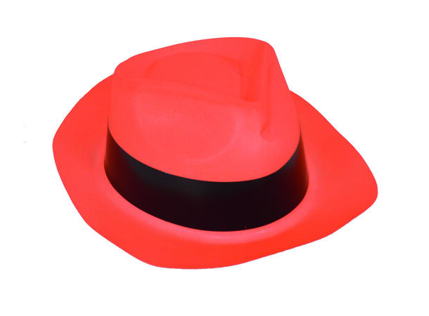 Hatt - Plastikk - Neon Oransje 1 Hatt