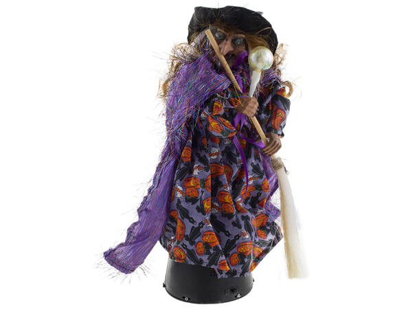 Heks - Lyd 1 Figur - 40cm